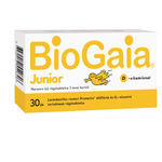 BioGaia Junior + D-vitamin Étrend-kiegészítő rágótabletta 30 db