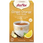 Yogi bio tea narancsos gyömbér vaníliával 17x1,8g 31 g