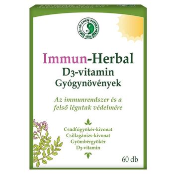 Dr.chen immun-herbal D3-vitamin kapszula 60 db