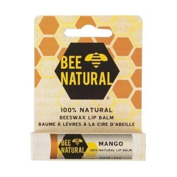 Bee Natural mangó illatú méhviasz ajakbalzsam 4 g