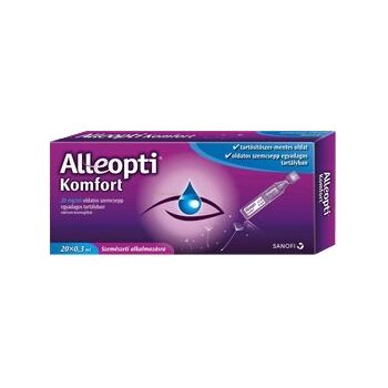 Alleopti Komfort 20 mg/ml oldatos szemcsepp egyadagos tartályban 20 db
