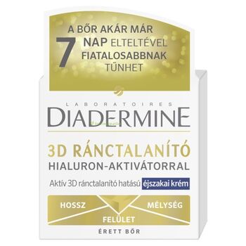 Diadermine 3D ránctalanító hatású éjszakai krém 50 ml