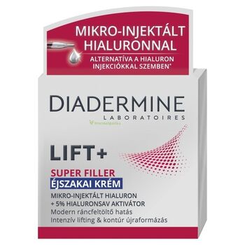 Diadermine Lift+ Super Filler ránctalanító éjszakai arckrém 50 ml