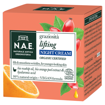 N.A.E. Graziosità bio ráncfeltöltő éjszakai arckrém 50 ml